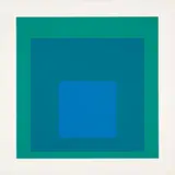 SP XII by Josef Albers, 1967, Colour screenprint on card, sold Dec 2023
