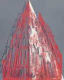 Cologne Cathedral by Andy Warhol, 1985, Farbserigraphie mit Diamantstaub auf leichtem Karton, sold Dec 2023