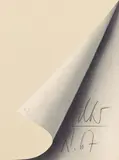 Blattecke by Gerhard Richter, 1967, Offset print on card, sold Dec 2023