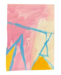 Martin Kippenberger, Untitled (Vorsprung durch Kippenberger), 1991, Oil on canvas. Approx
