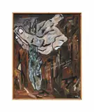 Werner Büttner, Guck Frau, was ich gefunden habe, 1982, Oil on canvas