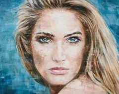 Untitled by Harding Meyer, 2014, Oil on canvas, sold Dec 2023