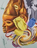 David Salle, Evolution, 2006, Oil on canvas