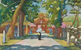 Emil Orlík, Japanischer Garten