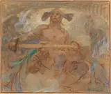 Alphonse Mucha, Krieger