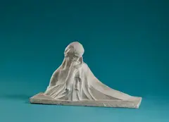 George Minne, Modell für das Denkmal von Georges Rodenbach, 1902, Plaster
