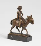 Eselreiterin by August Gaul, 1913, Bronze, sold Dec 2023