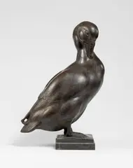 August Gaul, Ente, 1911, Bronze