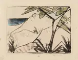 Otto Mueller, Dünen auf Sylt (Dünenlandschaft, Föhr 1918)