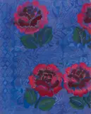 Raoul Dufy, Roses et éléphants - Textile pattern design