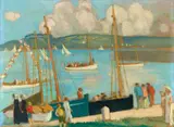 Maurice Denis, Régates de Perros-Guirec, vue du port