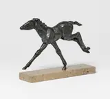 Jagendes Fohlen (Galoppierendes Fohlen) by Renée Sintenis, 1929, Bronze, sold Dec 2023