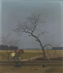 Herbert Böttger, Frühling, 1942, Oil on canvas