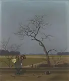 Herbert Böttger, Frühling, 1942, Oil on canvas