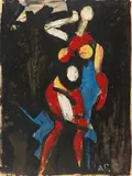 Anton Räderscheidt, La folle de chaillot