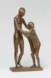 Sankt Martin mit Bettler by Gerhard Marcks, 1973, Bronze, sold Dec 2023