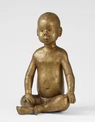 Sitzendes Kleinkind by Gerhard Marcks, 1957, Bronze, sold Dec 2023