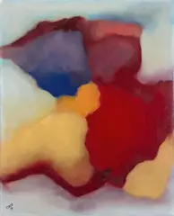 Otto Ritschl, Komposition 76/7, 1976, Oil on canvas