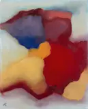 Otto Ritschl, Komposition 76/7, 1976, Oil on canvas