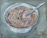 Barceló, Sopa, 1982, Oil and mixed media on canvas