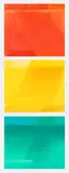 Heinz Mack, Trinitas der Farbe, 1998, 3-part work: each acrylic on canvas
