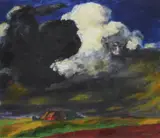 Emil Nolde, Nachmittagswolken, Friesland