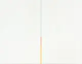Antonio Calderara, Untitled (Tensione verticale azzurro, rosso, giallo), 1972, Oil on wood