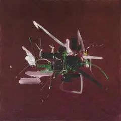 Georges Mathieu, Untitled (Herzog von Sachsen), 1960, Oil on canvas