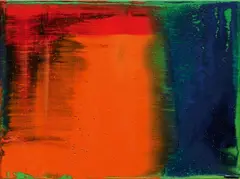Gerhard Richter, Grün-Blau-Rot, 1993, Oil on canvas