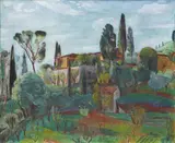 Hans Purrmann, San Francesco di Paola beiFlorence, 1938, Oil on canvas