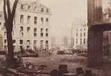 Charles Marville, Percement avenue de l'Opéra, Paris, Dec. 1876, Albumen print