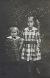 August Sander, Untitled (Siblings), c. 1920, Vintage gelatin silver print