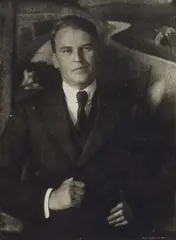 Hugo Erfurth, Will Grohmann, 1925, Bromoil print
