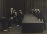 Albert Renger-Patzsch, Die schwarzen Herren (from: Der grüne Tisch)
