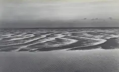 Alfred Ehrhardt, Wattenmeer Nordsee, 1935, Vintage gelatin silver print on Agfa-Brovira paper