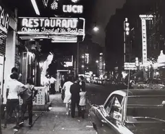 New York by Hannes Kilian, 1969, Vintage ferrotyped gelatin silver print on Agfa paper, offered Dec 2023