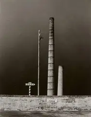 Wolf Strache, Weg nach Rom, 1956, Vintage ferrotyped gelatin silver print on Agfa-Portriga-Rapid paper