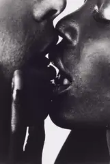 The Kiss by Charlotte March, 1972, Gelatin silver print, offered Dec 2023