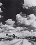 Andreas Feininger, Route 66, Arizona, 1953, Gelatin silver print on Kodak-Polyfiber paper, printed