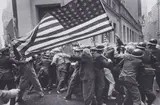 Benedict J. Fernandez, Wall Street, 1970, Gelatin silver print, printed later