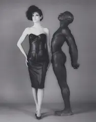 Robert Mapplethorpe, Jil with Ken, 1983, Gelatin silver print, printed