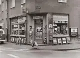 Tata Ronkholz, Marthastrasse, Köln-Dellbrück, 1982, Vintage ferrotyped gelatin silver print on Agfa paper