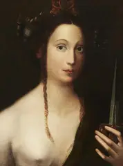 Leonardo da Pistoia, Lucretia, Oil on canvas (relined)