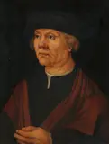 Portrait of a Man by South German School 2nd quarter 16th century, Oil on panel, sold Nov 2023