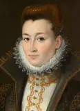 attributed to Frans Pourbus the Younger, Portrait of a Lady, Oil on canvas (relined)