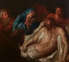 Jan van den Hoecke, The Entombment, Oil on canvas (relined)
