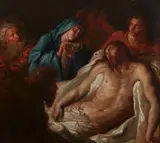 Jan van den Hoecke, The Entombment, Oil on canvas (relined)