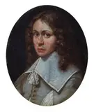 Portrait of a Young Man with a White Collar by circle of Gerard Terborch, Oil on copper, sold Nov 2023