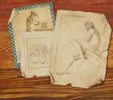 Pompeo Lapi, Trompe l´oeil, Oil on canvas