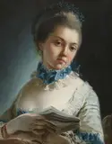 Carle (Charles André) van Loo, Portrait of a Lady, presumably the Maréchale de Lévis, Oil on canvas